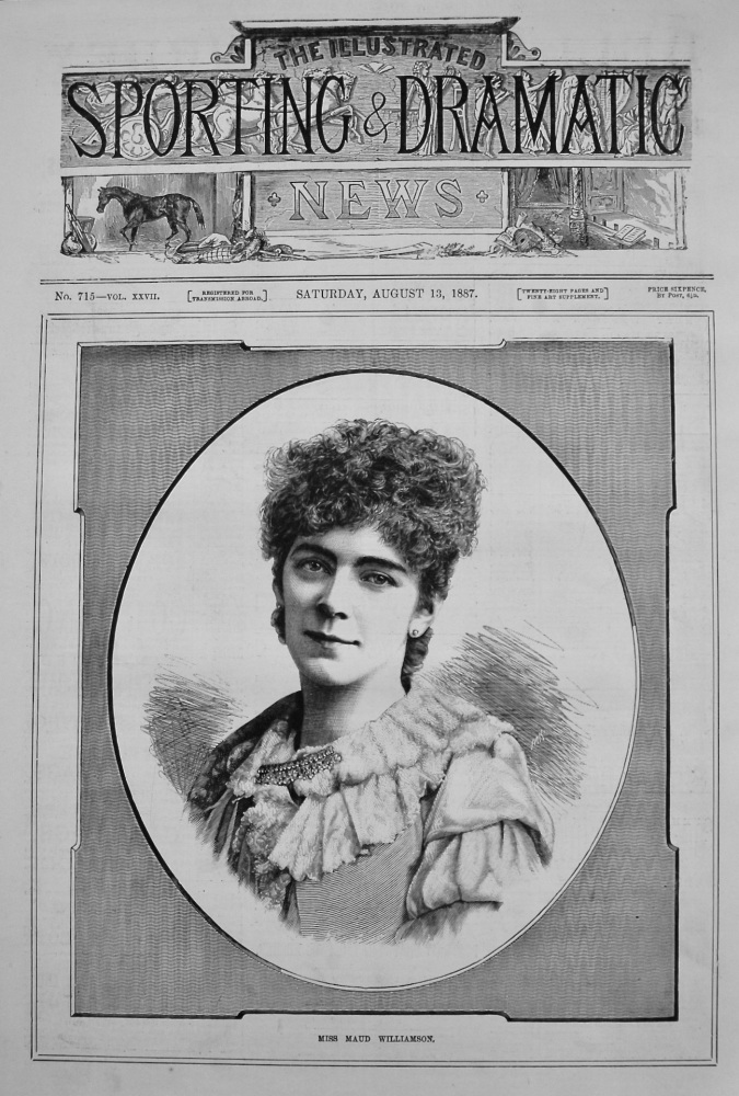 Miss Maud Williamson. 1887