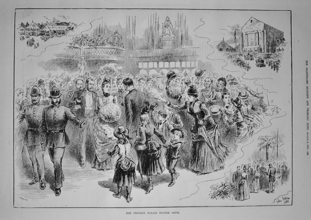 The People's Palace Flower Show. 1887