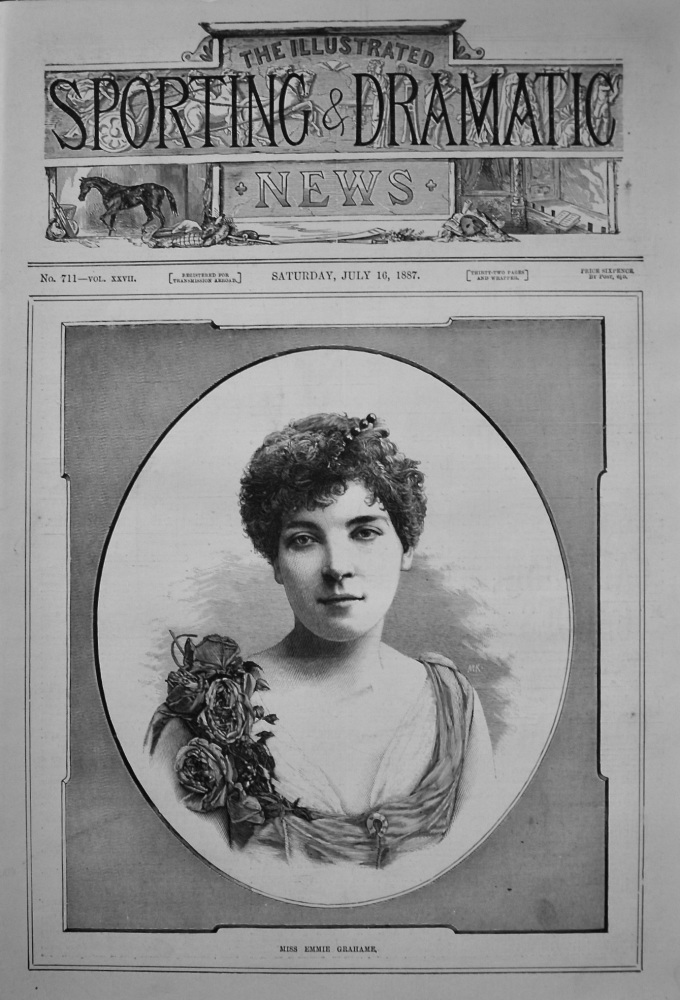 Miss Emma Grahame. 1887