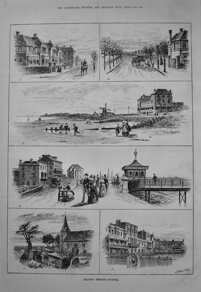 Seaside Resorts.- Bognor. 1887
