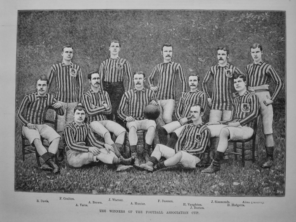 Winners of the Football Association Cup. (Aston Villa). 1887