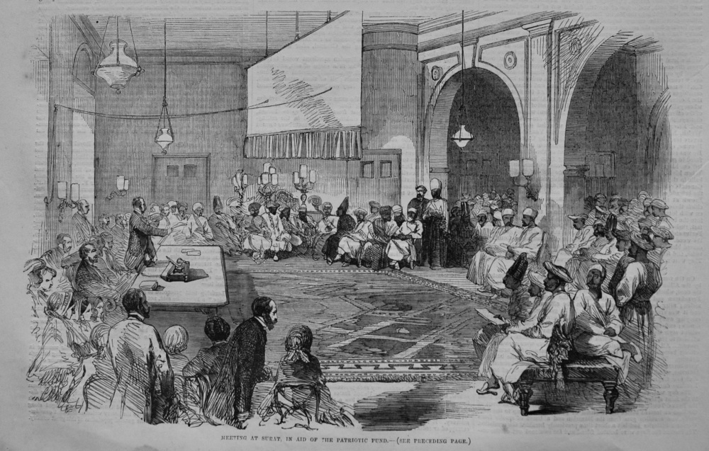 Meeting at Surat, in Aid of the Patriotic Fund. 1855