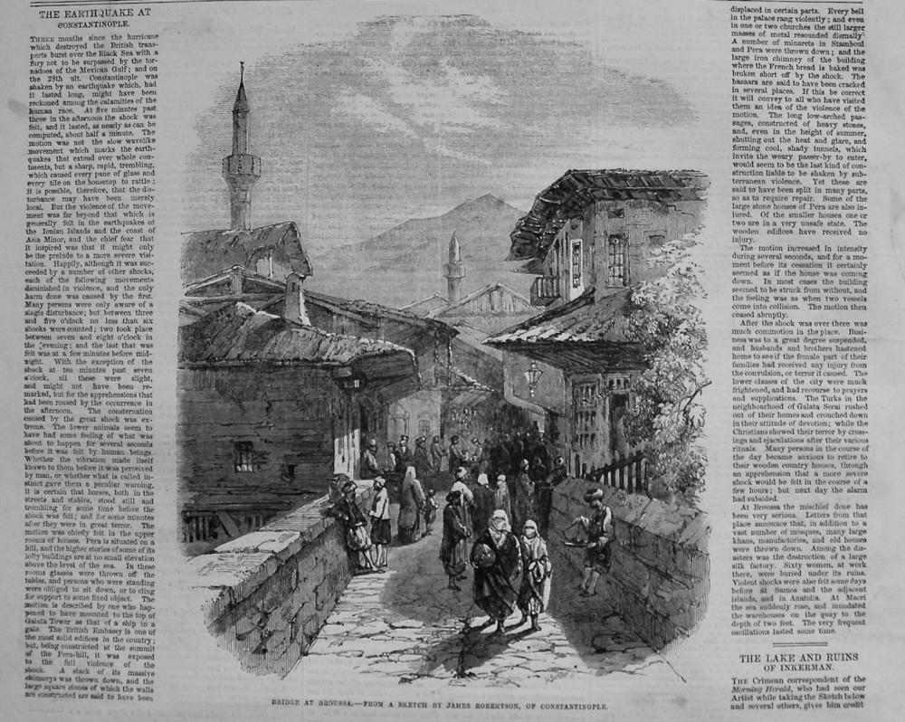 The Earthquake at Constantinople. 1855