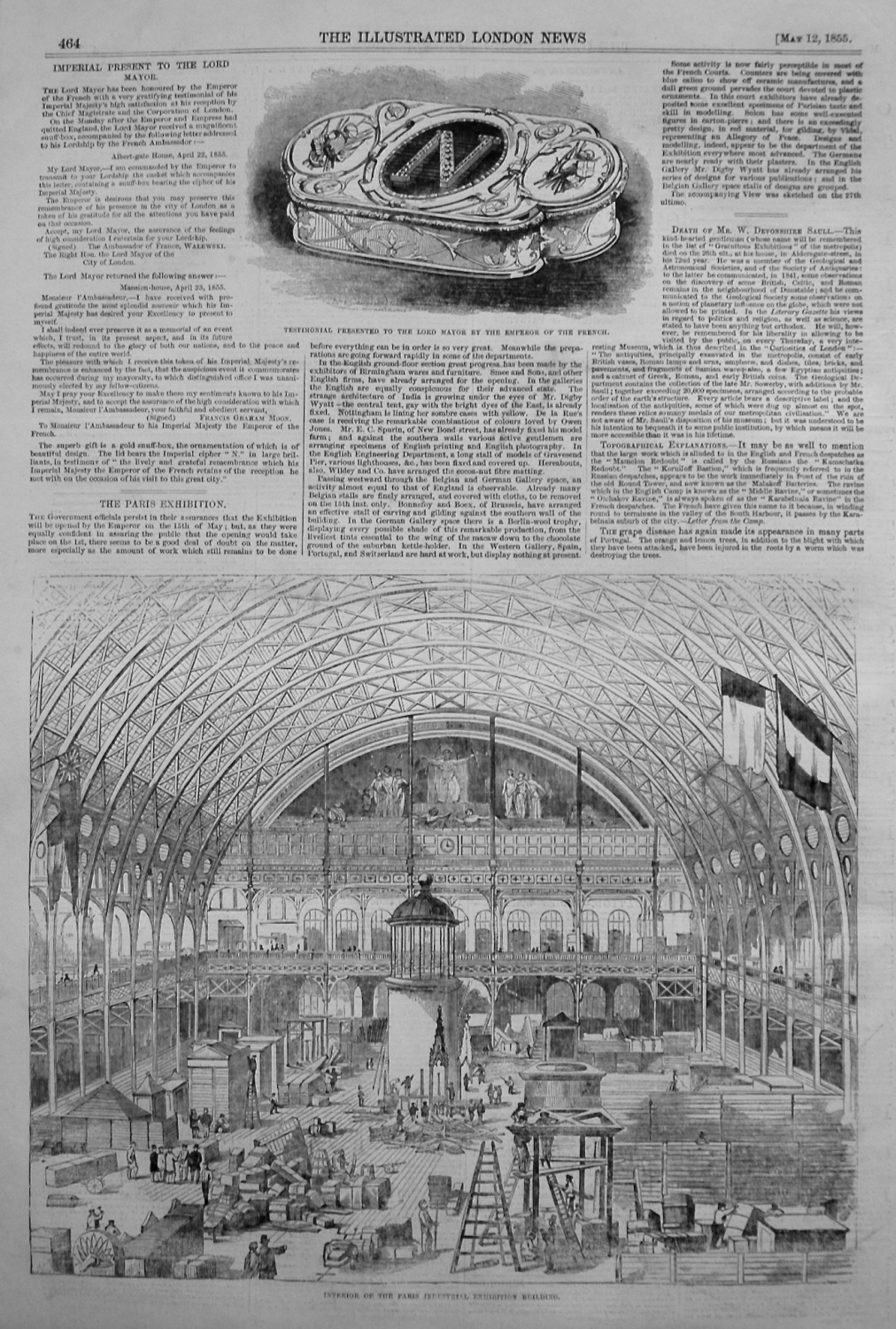 The Paris Exhibition. 1855