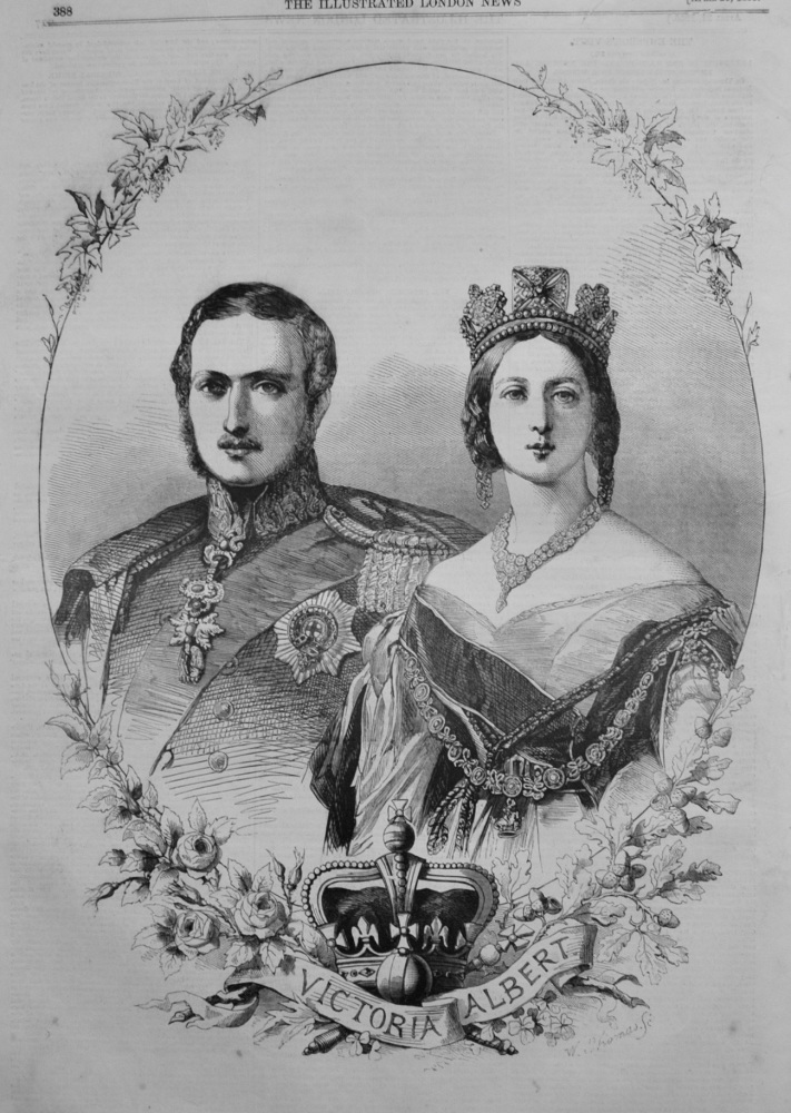 Victoria & Albert. 1855