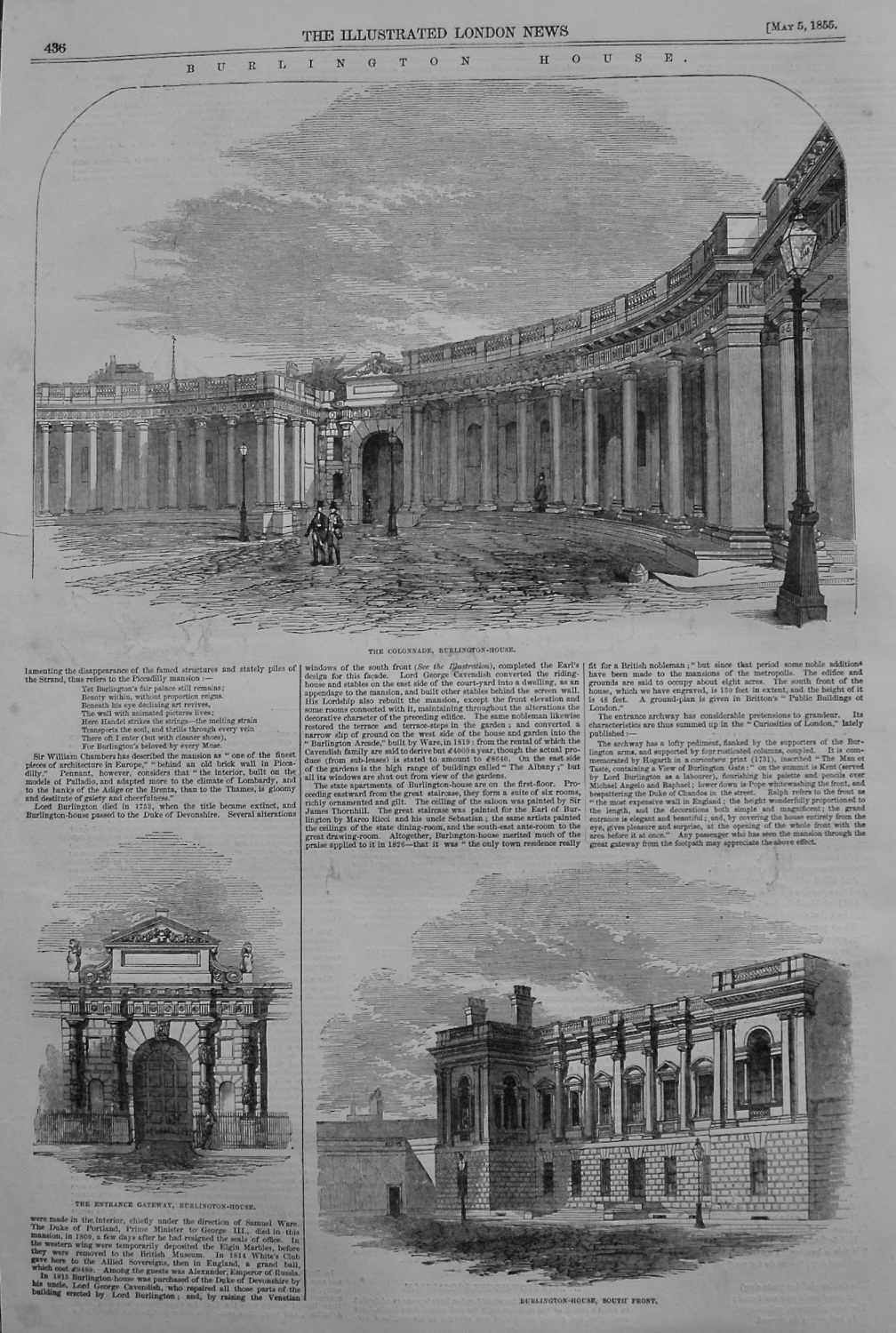 Burlington House. 1855