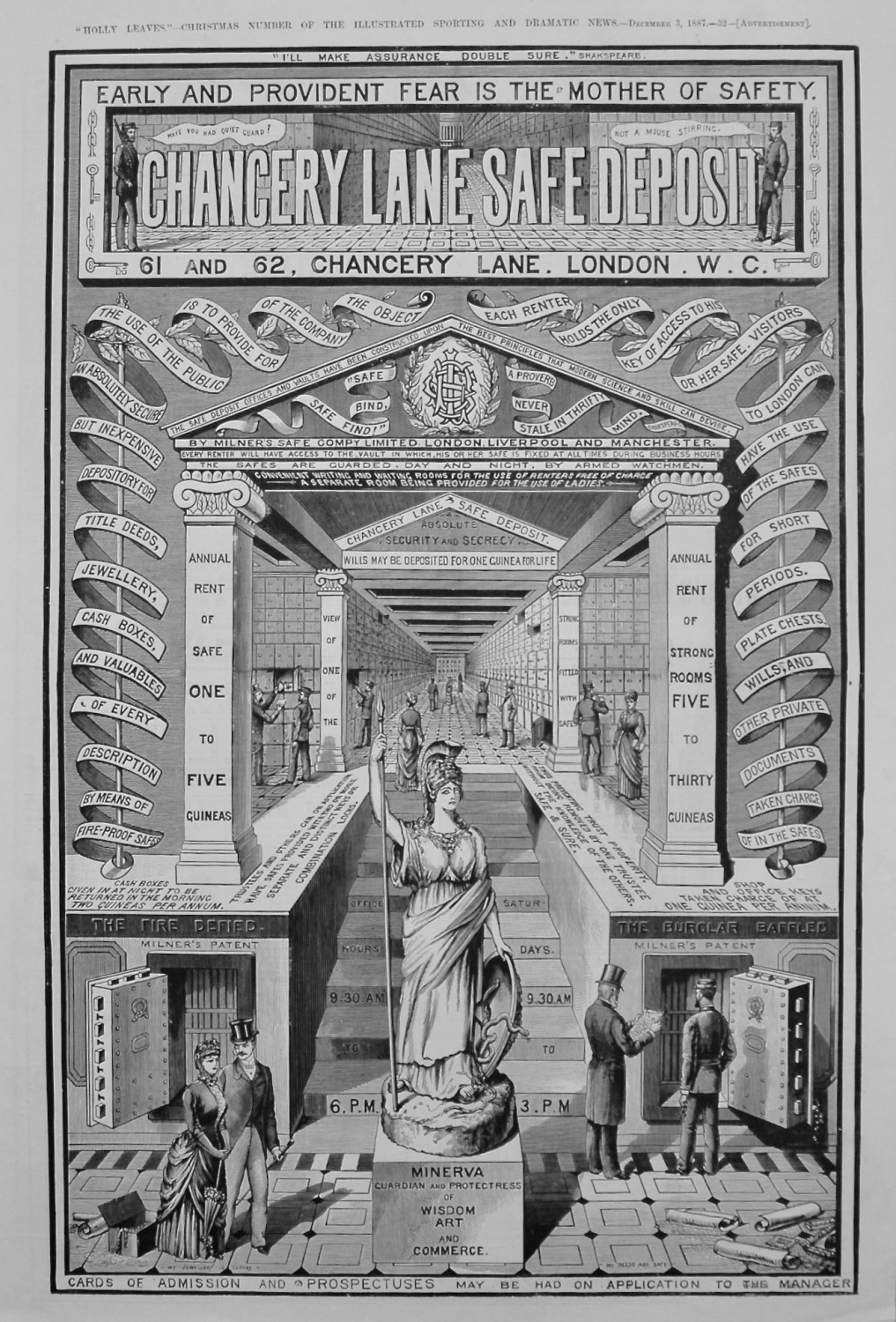 Chancery Lane Safe Deposit. 1887