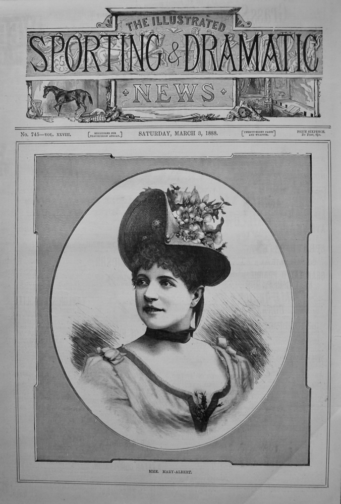 Mme. Mary-Albert. 1888