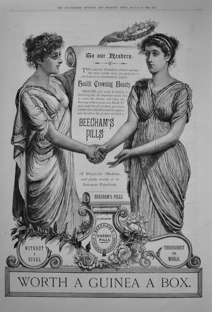 Beecham's Pills. 1888