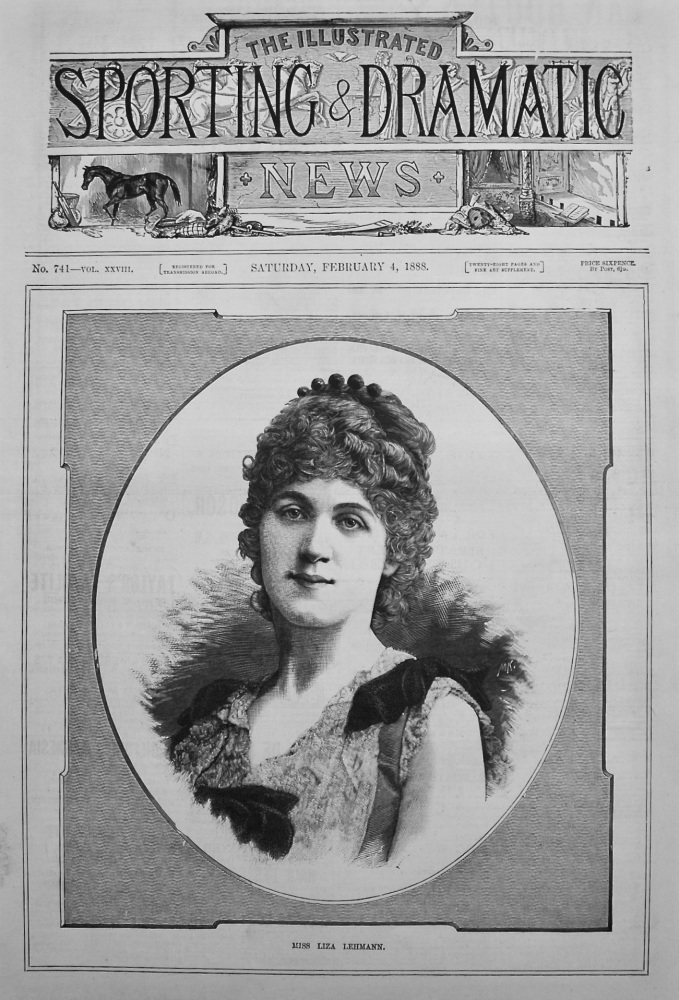 Miss Liza Lehmann. 1888