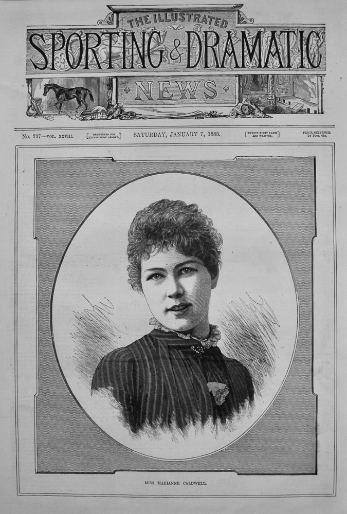Miss Marianne Caldwell. 1888