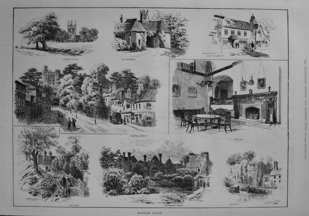 Farnham Castle. 1887