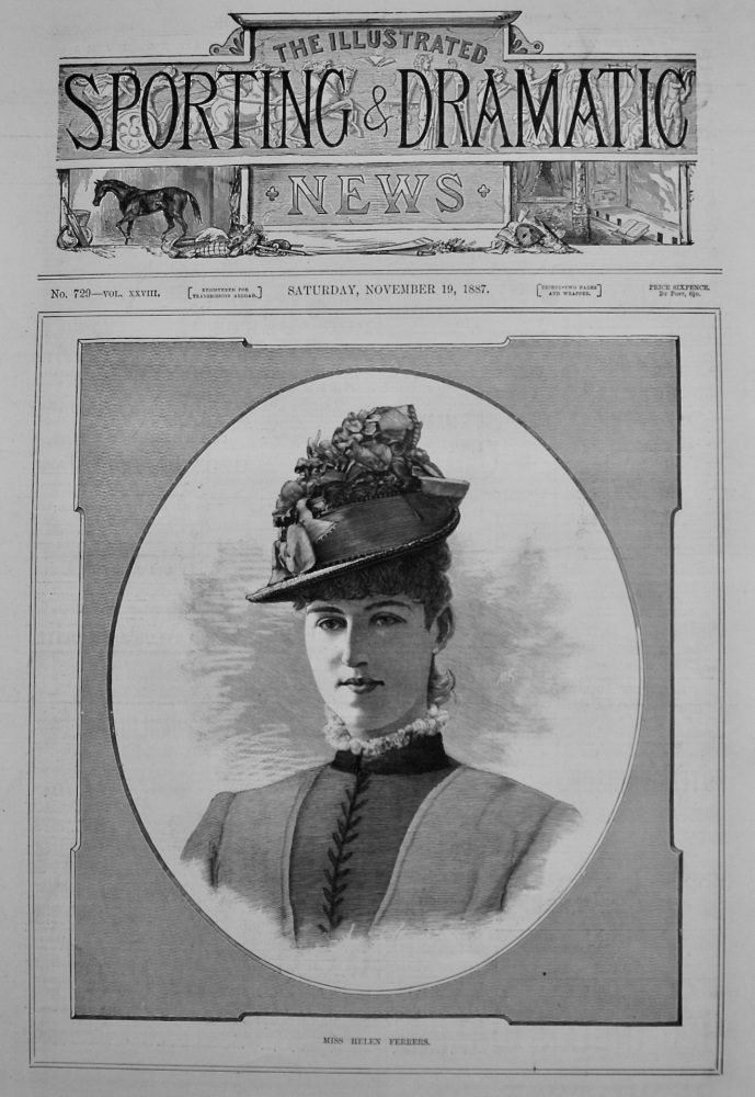 Miss Helen Ferrers. 1887