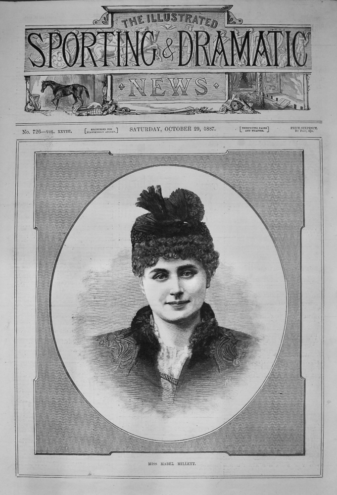Miss Mabel Millett. 1887
