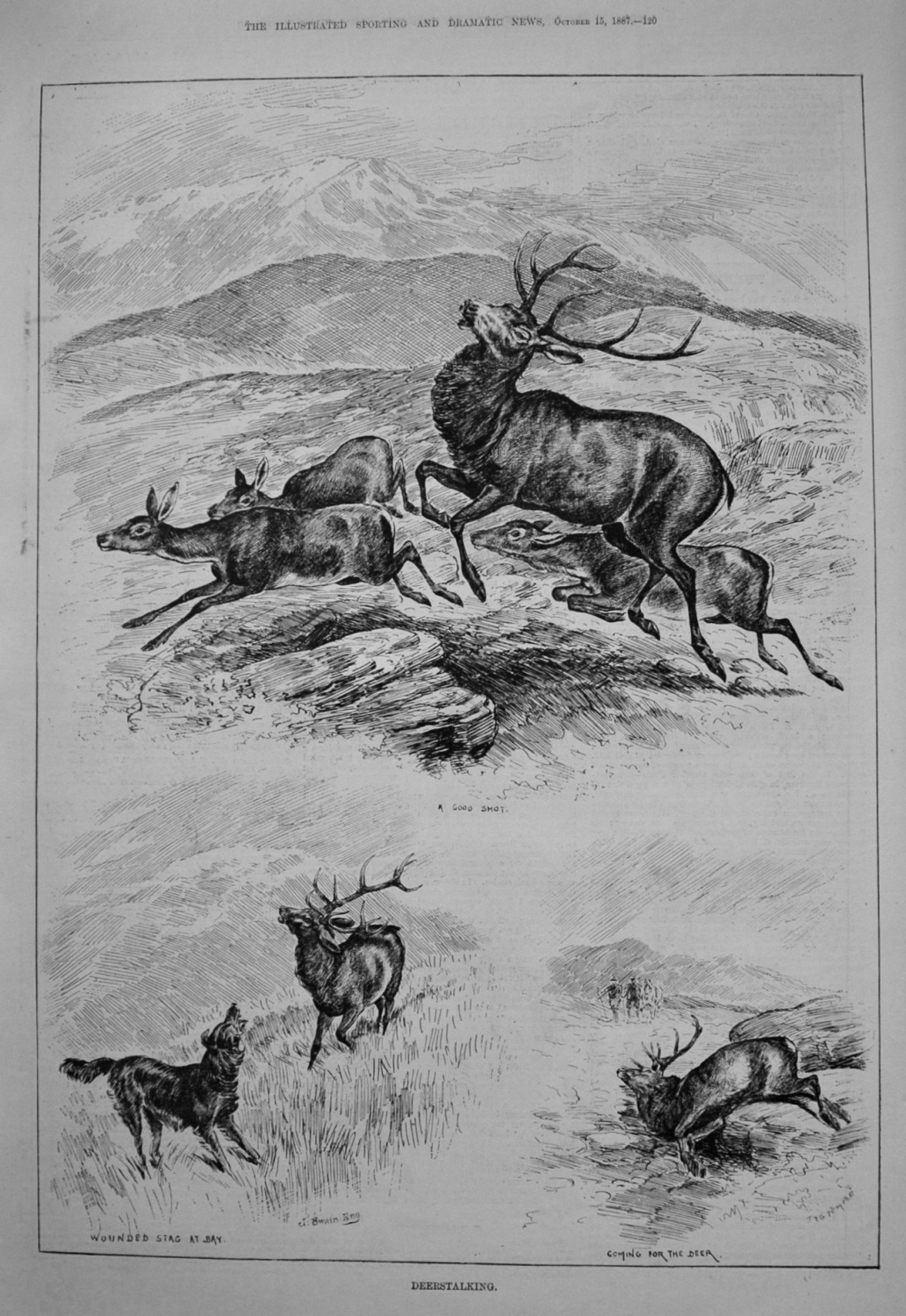 Deerstalking. 1887