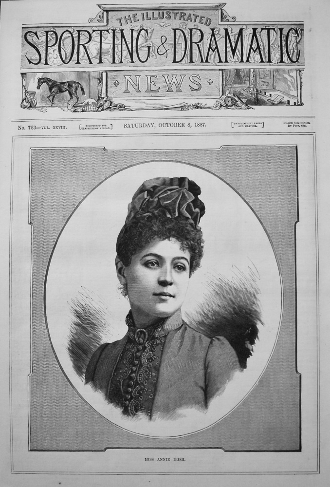 Miss Annie Irish. 1887
