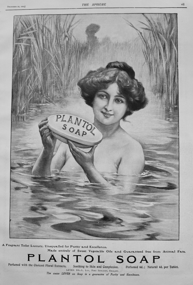 Plantol Soap. 1903