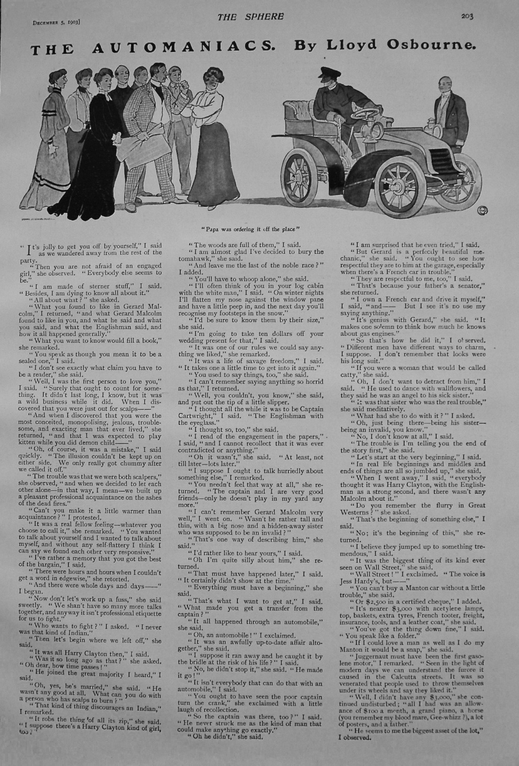 The Automaniacs. (Story by Lloyd Osbourne) 1903