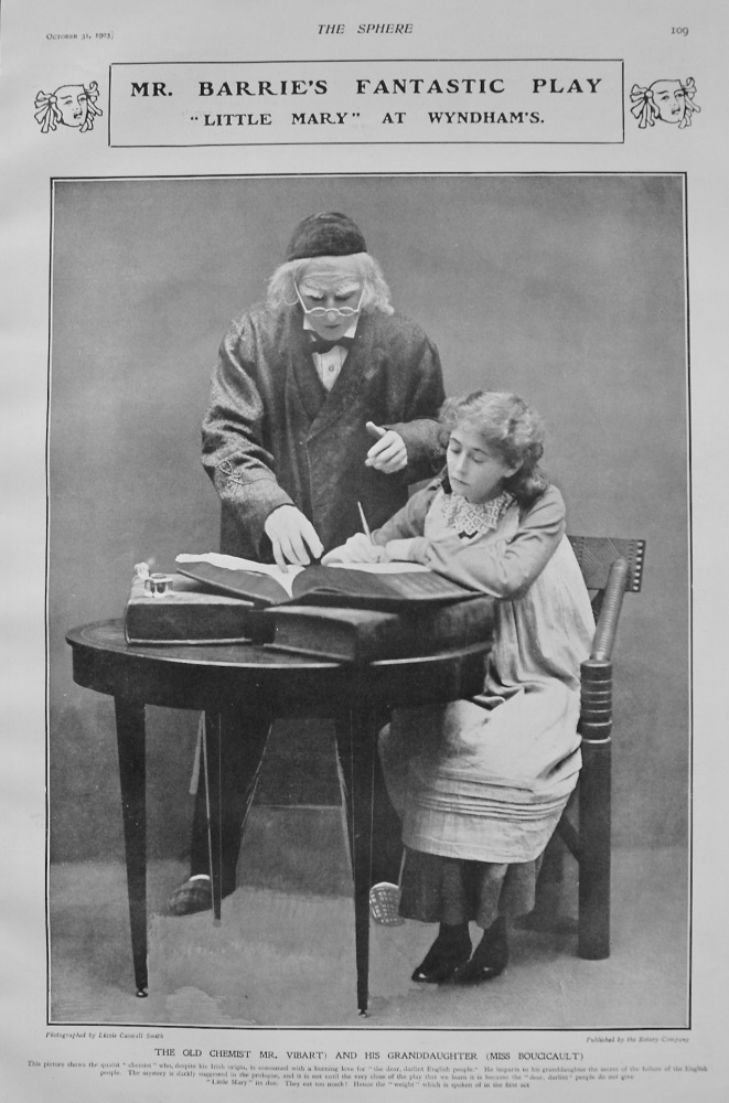 Mr. Barrie's Fantastic Play : Little Mary" at Wyndham's. 1903