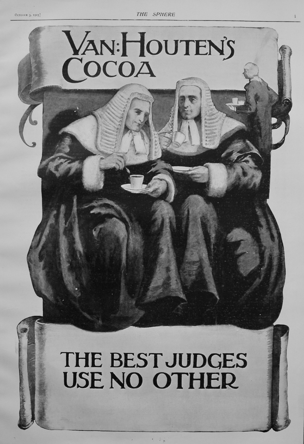 Van Houten's Cocoa. 1903