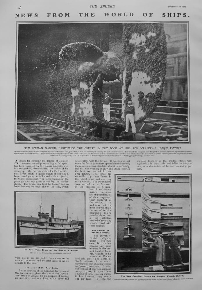 News from the World of Ships. 1903