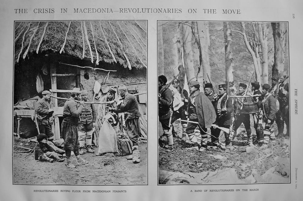 The Crisis in Macedonia - Revolutionaries on the Move. 1903