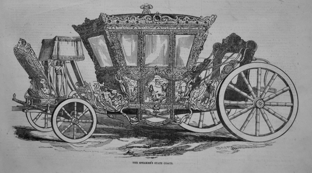 The Speaker's State Coach. 1847