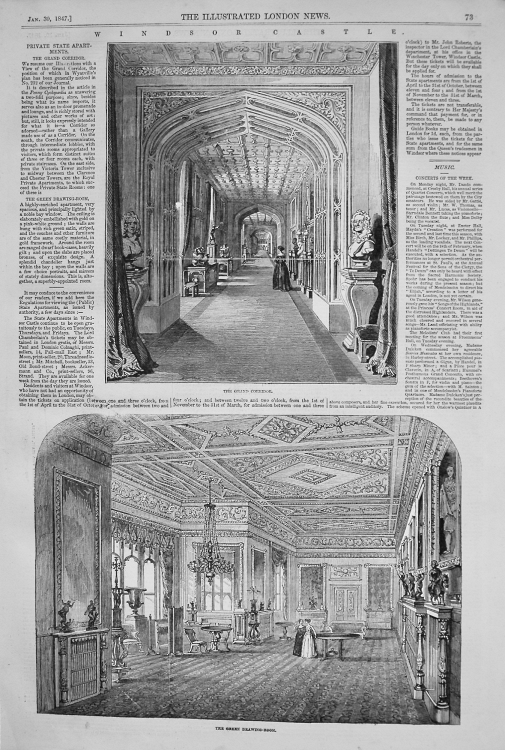 Windsor Castle. 1847