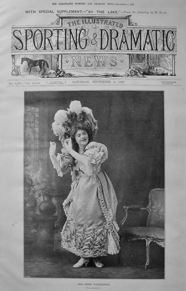 Miss Jessie Huddlestone. 1897.