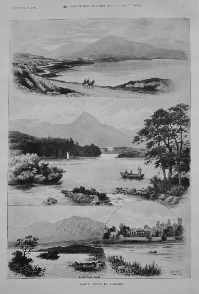 Angling Resorts in Connemara. 1897