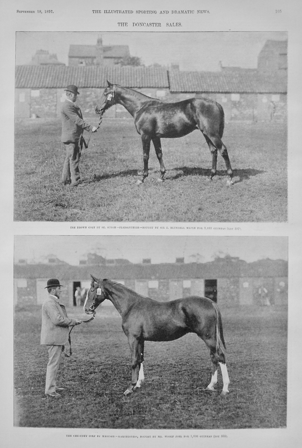 The Doncaster Sales. 1897