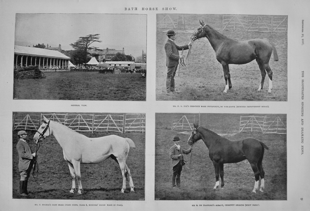 Bath Horse Show. 1897.