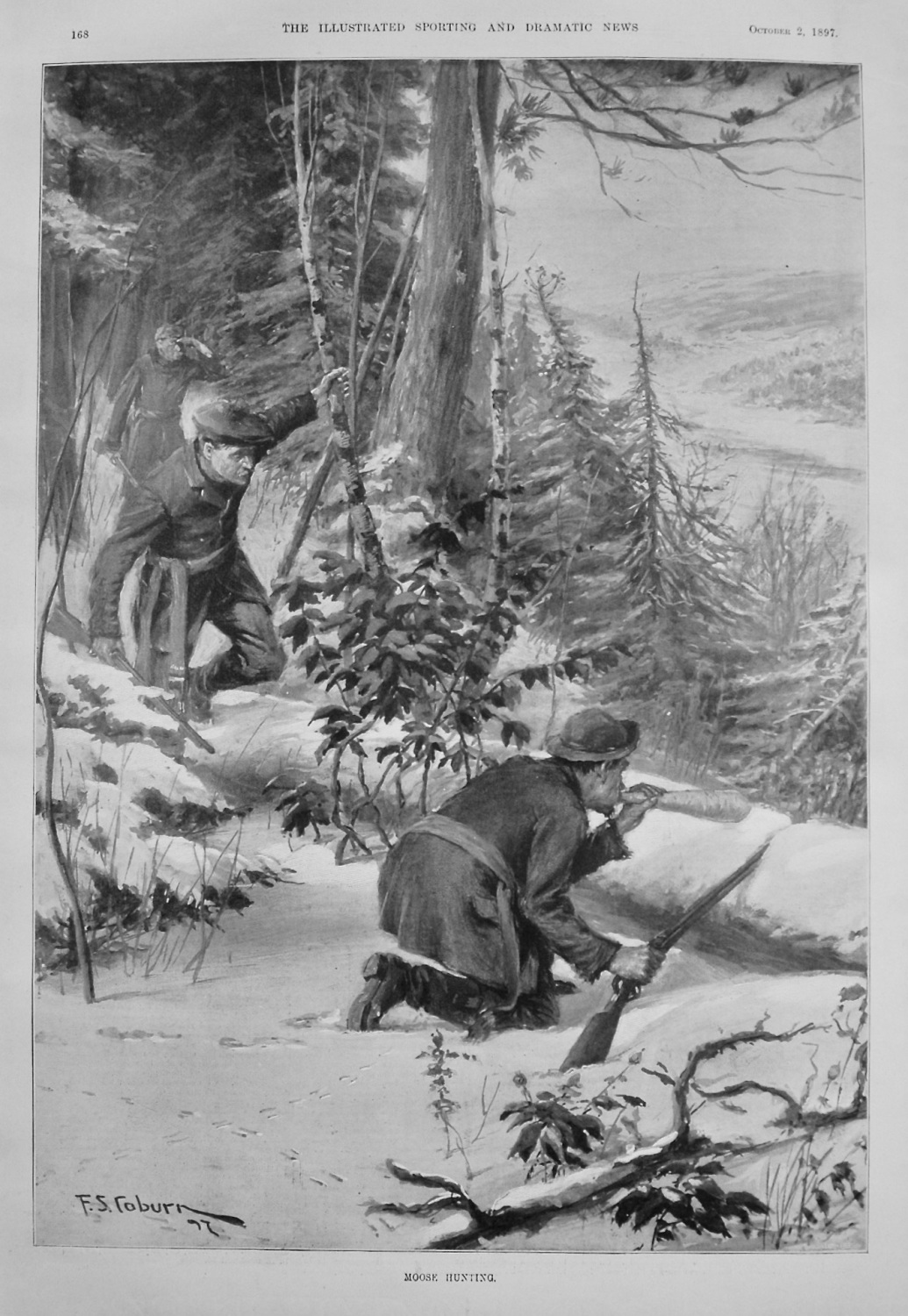Moose Hunting. 1897