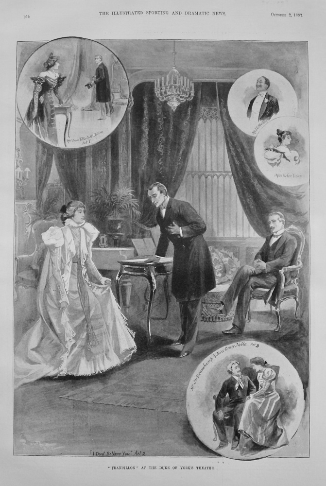 "Francillon" at the Duke of York's Theatre. 1897