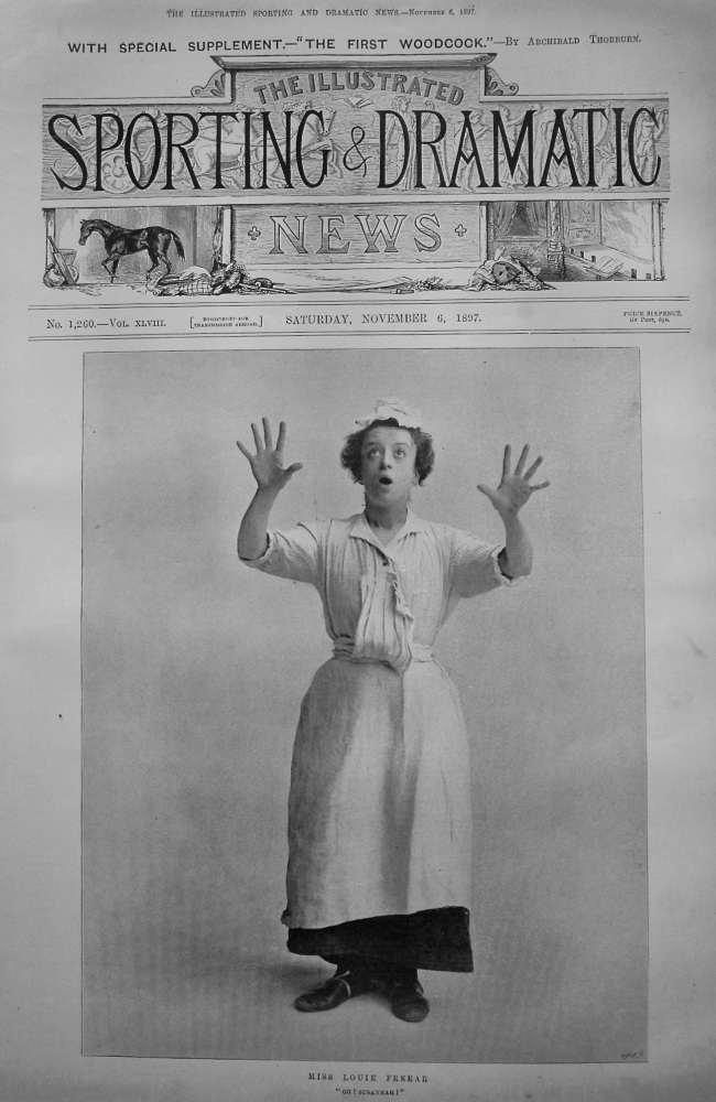 Miss Louie Freear. "Oh! Susannah!". 1897