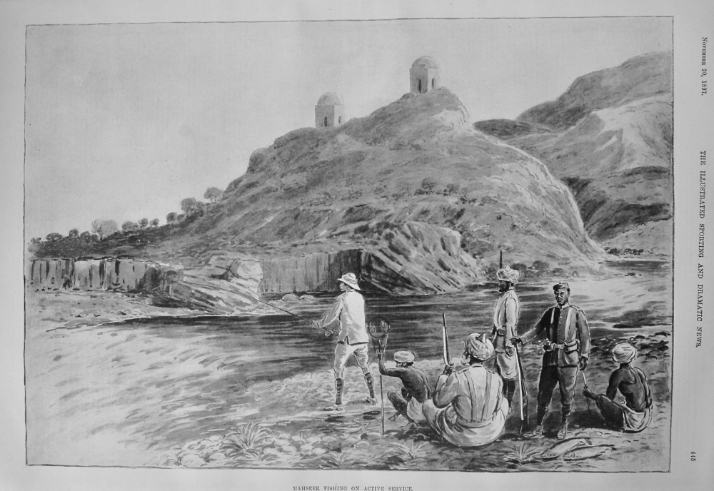 Mahseer Fishing on Active Service. 1897