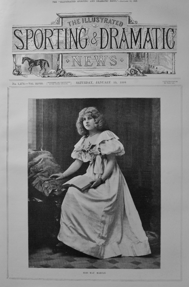 Miss May Marton. 1898.