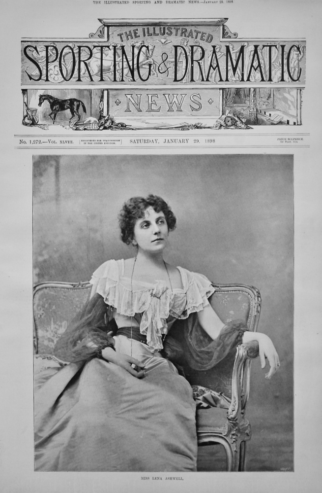Miss Lena Ashwell. 1898
