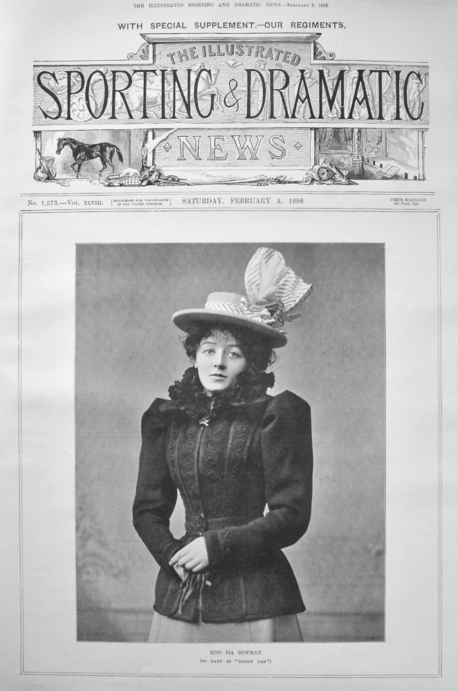 Miss Isa Bowman. (As Mary in "Dandy Dan") 1898