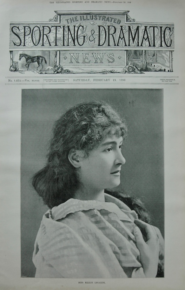 Miss Millie Legarde. 1898