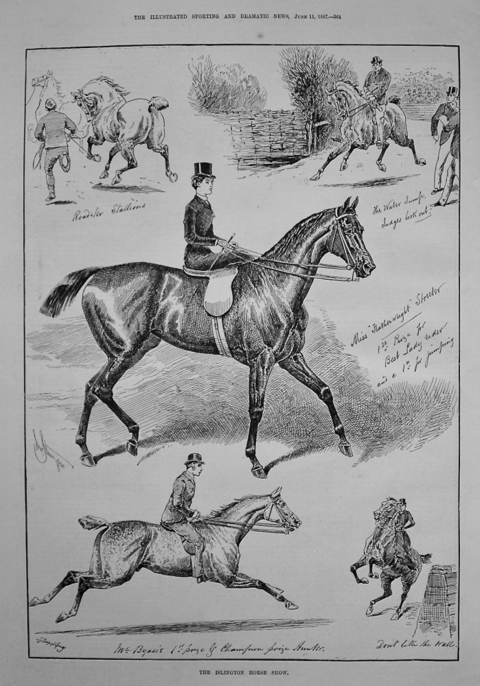 The Islington Horse Show. 1887