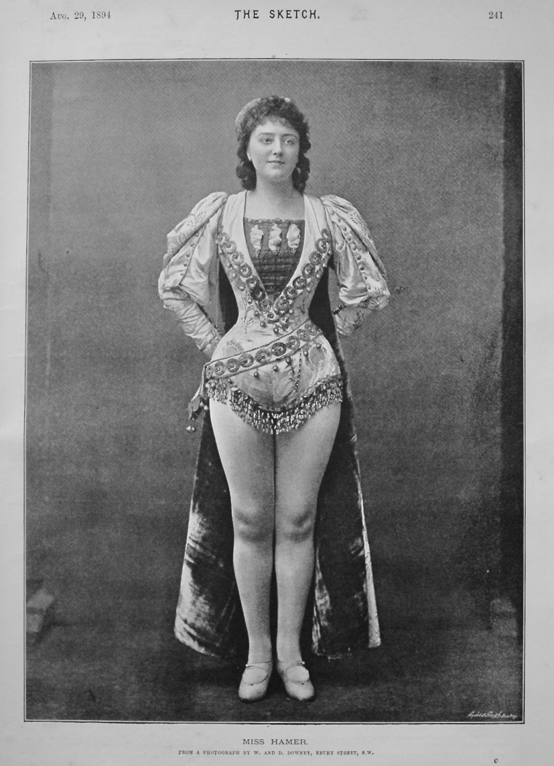 Miss Hamer. 1894.