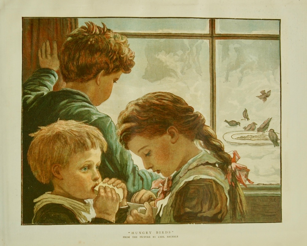 "Hungry Birds." 1882.
