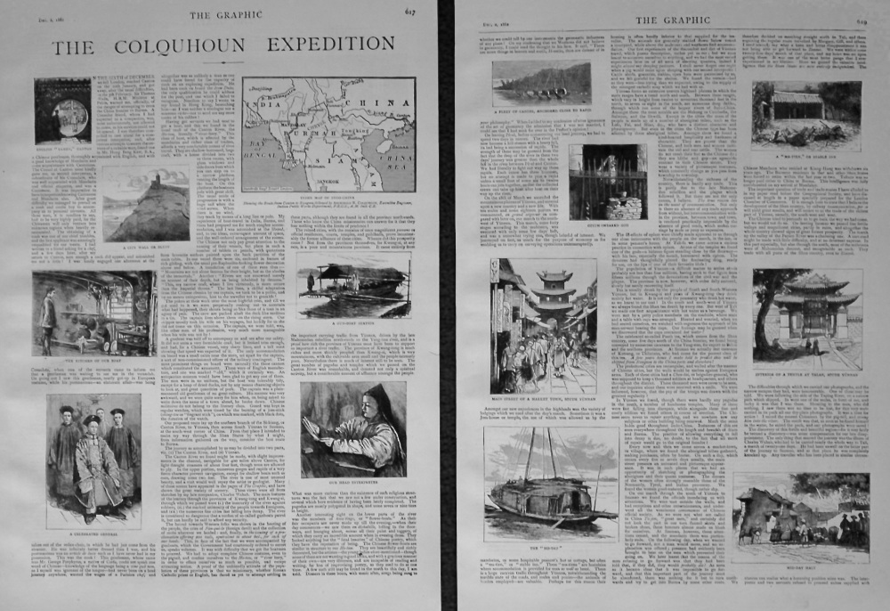 The Colquhoun Expedition. Written by A. R. Colquhoun. 1882