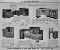Chippendale's Furniture Workshops Catalogue. 1937.