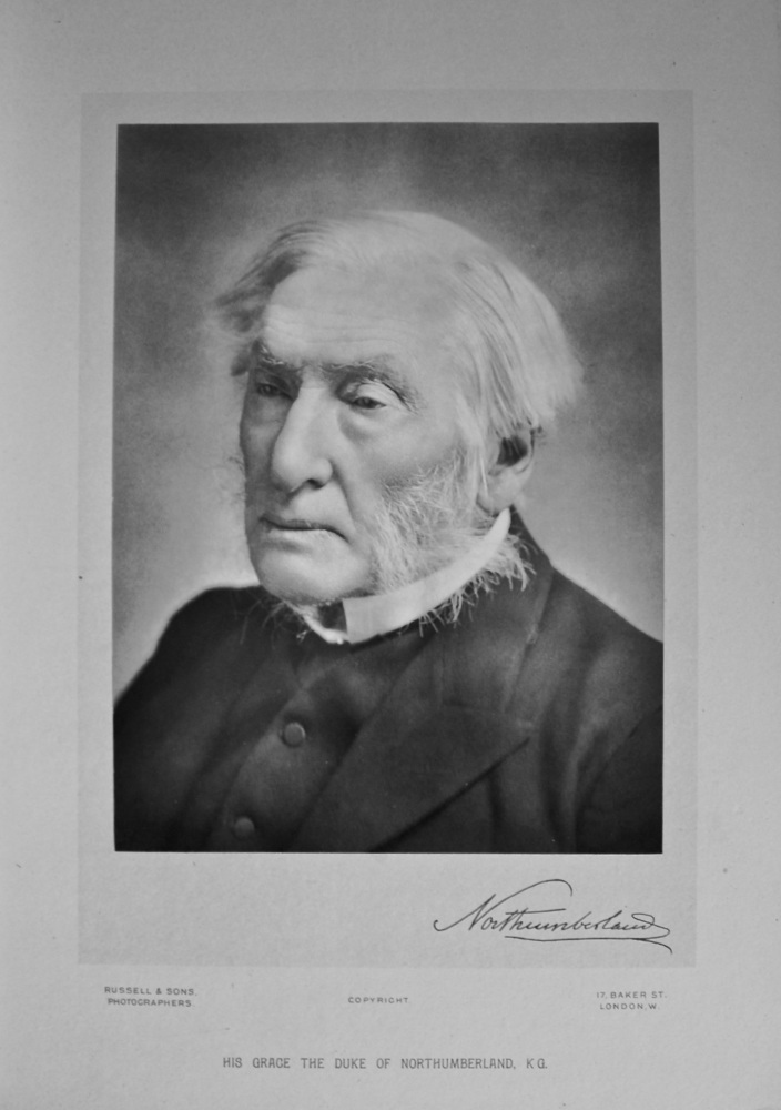 His Grace the Duke of Northumberland, K.G. 1894c.