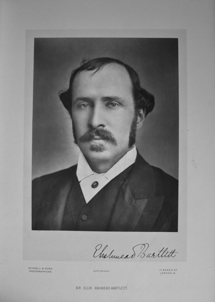 Sir Ellis Ashmead-Bartlett. 1894c.
