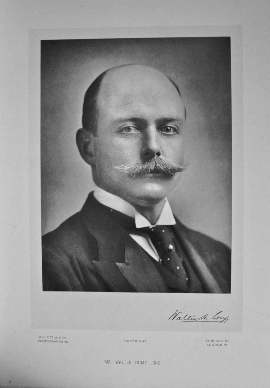 Mr. Walter Hume Long. 1894.