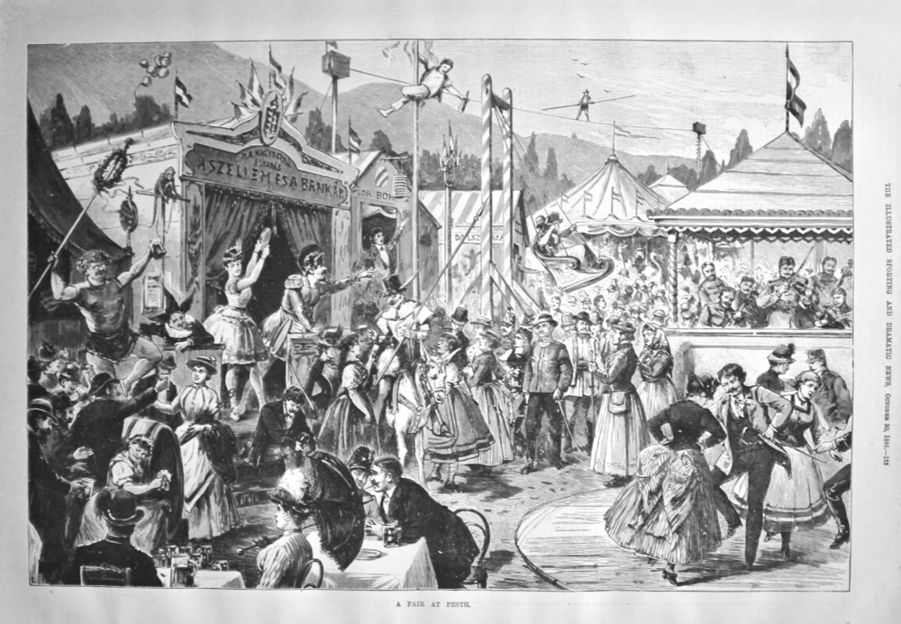 A Fair at Pesth. 1886.