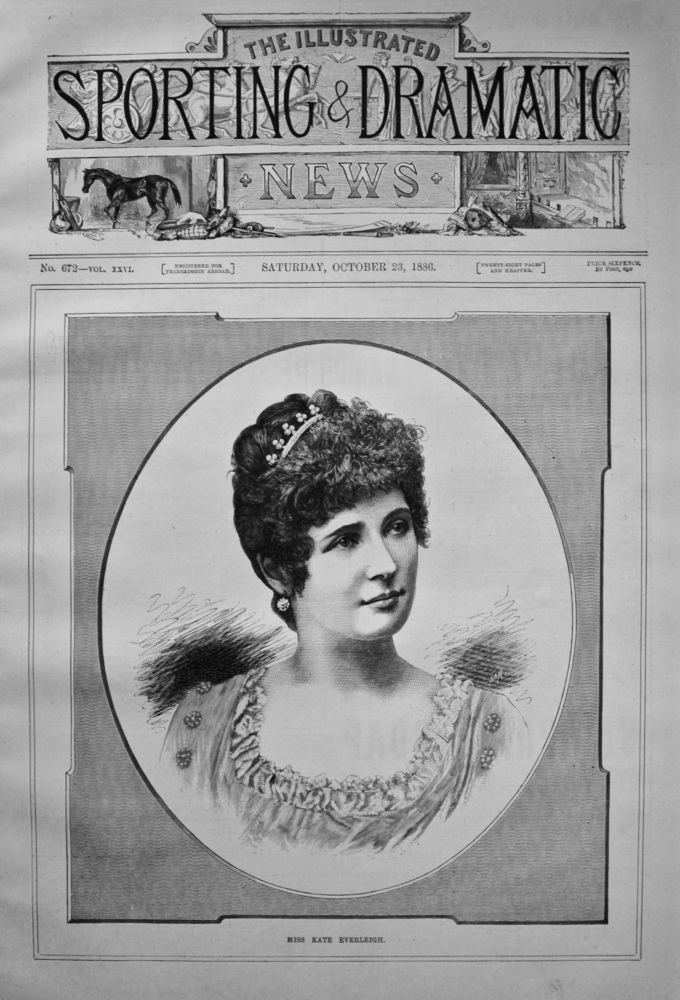 Miss Kate Everleigh. 1886